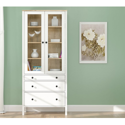 Hanah Home Polica za knjige FRN-20069, 83x194x35 cm, Bela