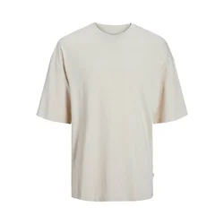 JACK & JONES Majica JJECharge kremna