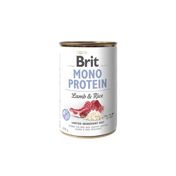 Brit Mono Protein Lamb & Rice 24x400 g