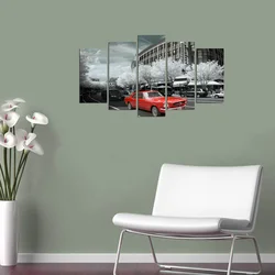 Wallity Set Slika 5PMX-013, 5 Delova