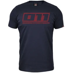 Muška majica kratkih rukava 011 Serbian Streetwear DOT, Teget