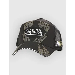 Von Dutch Flashfire Trucker Cap black olive