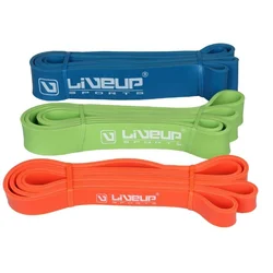 Fitnes elastike lateks 3 različni upori LiveUp