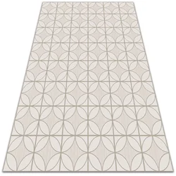Decormat Vinilna preproga Geometrijska kolesa 140x210 cm