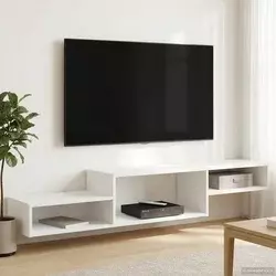 TV ormar za montažu na zid Zidna montaža Bijela