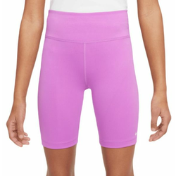 Djevojke kratke hlače Nike Dri-Fit One Bike Shorts - rush fuchsia/white