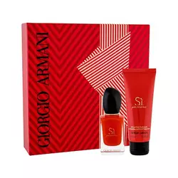 Giorgio Armani Si Passione darilni set parfumska voda 30 ml + losjon za telo 75 ml za ženske