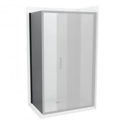 Tuš stena Copen Atlas black 90x195 (C-02-B4090)