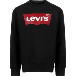 LEVIS Majica Batwing Crewneck, črna