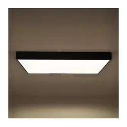 LED plafonsko svetlo LED/340W/230V 3000/4000/6500K 100x100 cm crna
