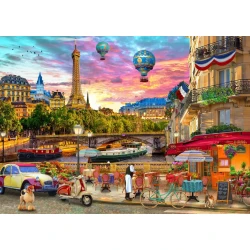 BlueBird - Puzzle Mesto ljubezni, Pariz - 500 kosov