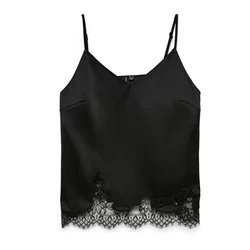 VERO MODA Top VMGINNY  črna