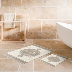 Lessentiel Maison Set 2 prostirke za kupatilo Braon