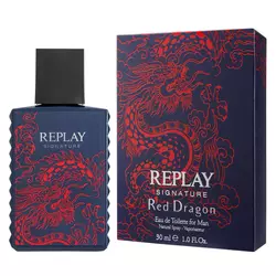 Replay Signature Red Dragon Man Edt 30ml