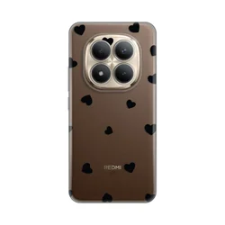Maska za Xiaomi Redmi Note 15 Pro Plus 5G, Hearts, Silikonska, Print Skin