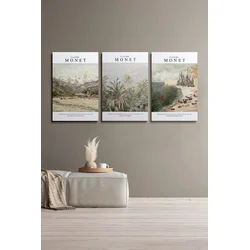 Wallity Slika Ersycnvs13, 50x70 cm, 3 dela