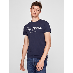Pepe Jeans Moška Original Majica Modra XXL