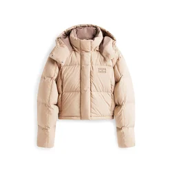 Tommy Jeans Zimska jakna ALASKA svetlo rjava