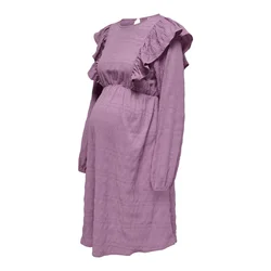Only Maternity Obleka sivka