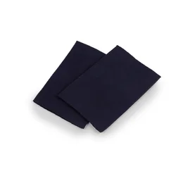 Elastični bombažni obliži za rokave širine 14 cm - temno modri