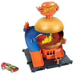 Hot Wheels City središče mesta igralni set, Burger