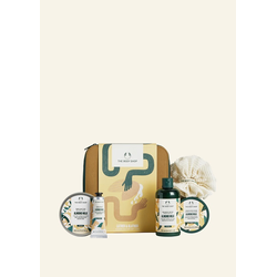 NEW Lather & Slather Almond Milk Big Gift Case