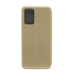 Maska za telefon ROYAL FLIP COVER za Samsung A72/A725F, Zlatna