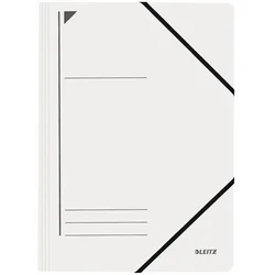 LEITZ Kotna mapa LEITZ, DIN A4, karton 450 g/m2, bela, (21651405)