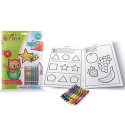 Crayola Mini Kids: Izobraževalno z 7 barvnimi pasteli - v madžarščini