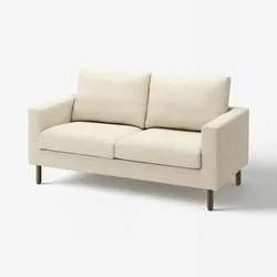 SALTSJÖBADEN Sofa dvosed, Vittangi svelobež/bela