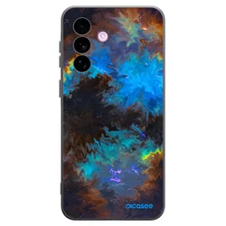 Silikonový černý obal pro Samsung Galaxy A57 5G - Space