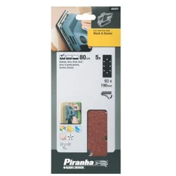 Brusni papir 93x190mm G80