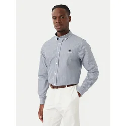 Beverly Hills Polo Club Srajca P-SS26M-BRASS Modra Regular Fit