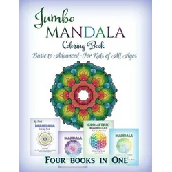 Jumbo Mandala Coloring Book