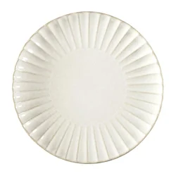 shumee Velik krožnik Eden 27 cm kremne barve