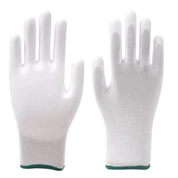 Lugong Radne rukavice PU508, 12 pari, Bele