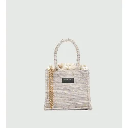 SORENA HANDMADE Ženska torba Bianca mini tote, Bež