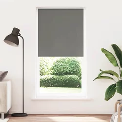 Rolo zavjesa Blackout siva 115x230 cm Širina tkanine 110,7 cm