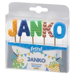 Festa natalis rođendanska svećica - odaberite ime janko ( 742156 )