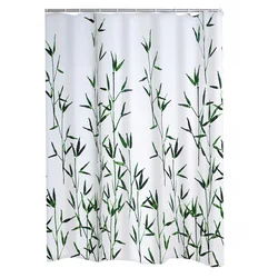 Zavesa za kadu Bambus 180x200cm zelena Ridder
