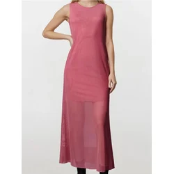 Sinsay - Duga haljina sa cvetnim printom - roze