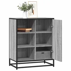 Komoda Siva Sonoma 62x35x76 cm Konstruirano drvo