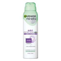 GARNIER Mineral Deo Ženski dezodorans u spreju Protection 6 Floral Fresh 150 ml