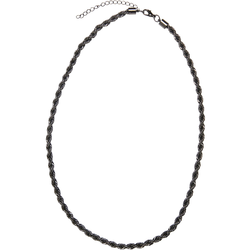 Charon Intertwine gunmetal necklace