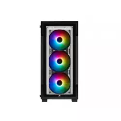 Corsair ICUE 220T RGB white Midi Tower, ATX, Gaming, Stakleni front, Bez napajanja