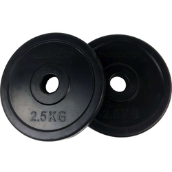 Gumirana utež 2,5 kg