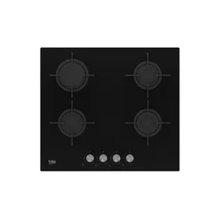 BEKO Plinski kuhalnik Beko hilg64220s črn 4 gorilniki, (5000550996)
