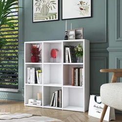 Hanah Home polica za knjige HC121, 90 cm, bela