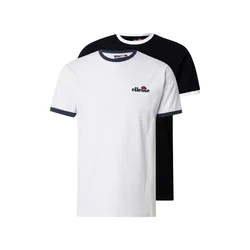 ELLESSE Majica Meduno temno modra/rdeča/črna/bela