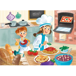 CLEMENTONI Puzzle Poklic: kuhar 30 kosov